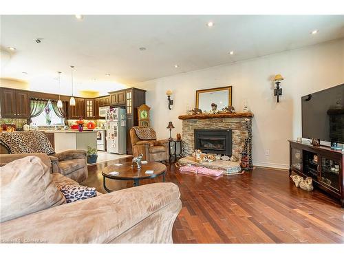 17182 Hwy 118, Haliburton, ON - Indoor Photo Showing Living Room With Fireplace