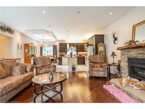 17182 Hwy 118, Haliburton, ON - Indoor Photo Showing Living Room With Fireplace