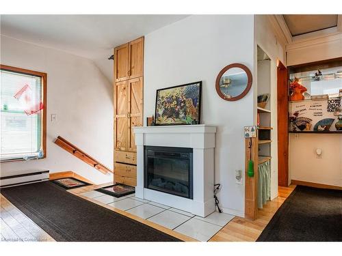 506 Alder Street W, Haldimand County, ON - Indoor Photo Showing Other Room With Fireplace