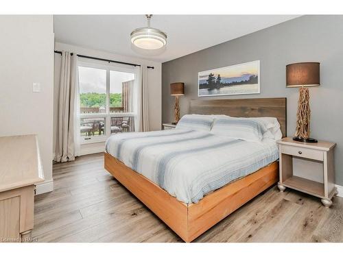 54-304-1235 Deerhurst Drive, Huntsville, ON - Indoor Photo Showing Bedroom