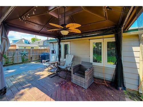 42 Emilie Street, Brantford, ON - Outdoor With Deck Patio Veranda With Exterior