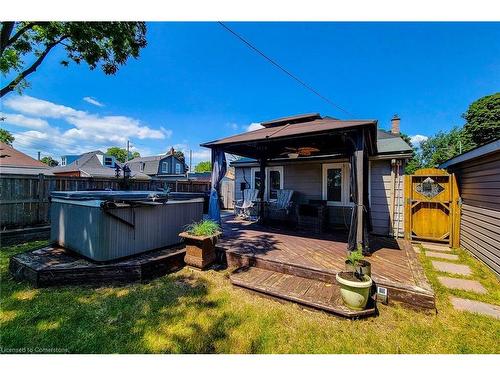 42 Emilie Street, Brantford, ON - Outdoor With Deck Patio Veranda