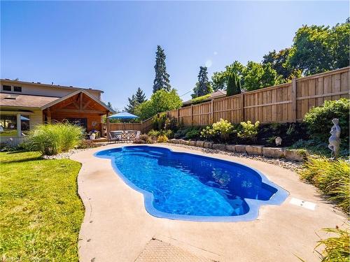 37 Maple Avenue, Flamborough, ON - Outdoor With In Ground Pool With Backyard