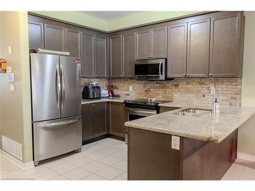 20 Springstead Avenue, Hamilton, ON - Indoor Photo Showing Kitchen With Stainless Steel Kitchen With Double Sink With Upgraded Kitchen