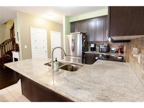 20 Springstead Avenue, Hamilton, ON - Indoor Photo Showing Kitchen With Double Sink