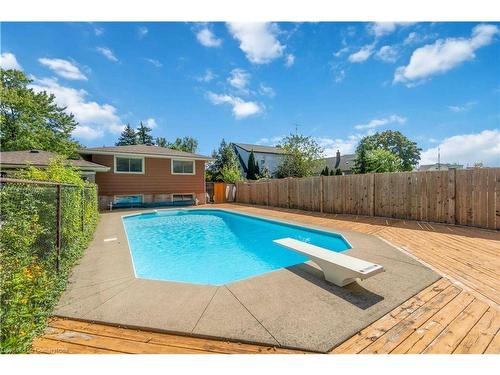 679 Niagara Street N, Welland, ON - Outdoor With In Ground Pool With Deck Patio Veranda With Backyard