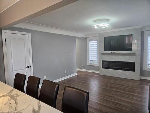 873 Upper Wellington Street E, Hamilton, ON - Indoor Photo Showing Living Room With Fireplace