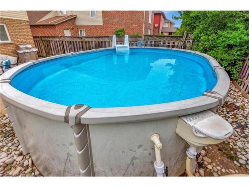 162 Silverlace Circle, Stoney Creek, ON - Outdoor With Above Ground Pool With Exterior