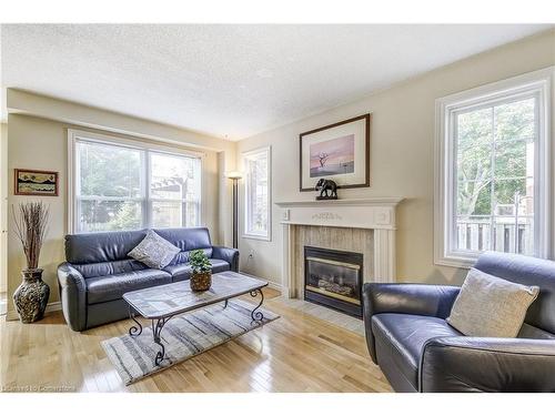 2141 Ghent Avenue, Burlington, ON - Indoor Photo Showing Living Room With Fireplace