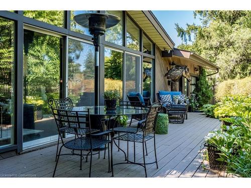 858 Montgomery Drive, Ancaster, ON - Outdoor With Deck Patio Veranda