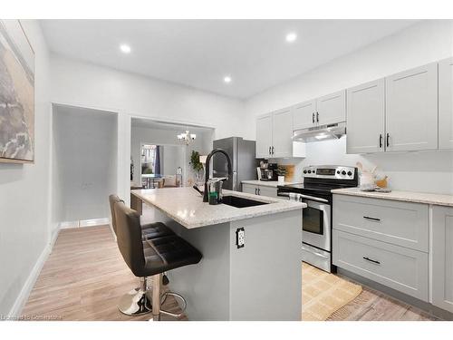 31 William Street, Hamilton, ON - Indoor Photo Showing Kitchen With Upgraded Kitchen