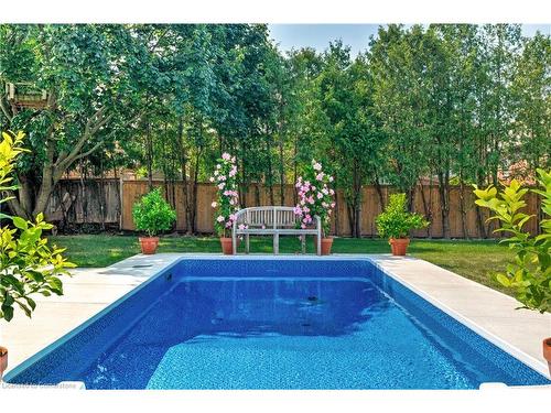 360 Lake Street, Grimsby, ON - Outdoor With In Ground Pool With Backyard