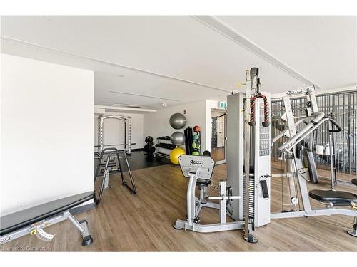 B407-5240 Dundas Street, Burlington, ON - Indoor Photo Showing Gym Room