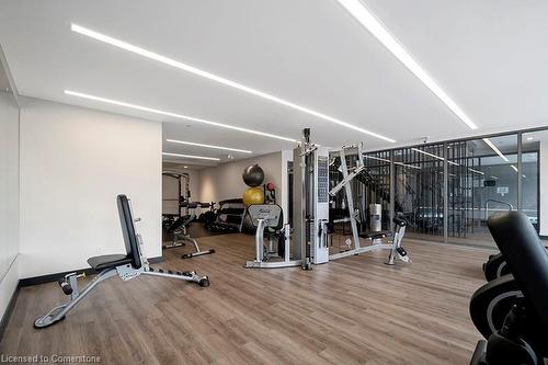 B407-5240 Dundas Street, Burlington, ON - Indoor Photo Showing Gym Room