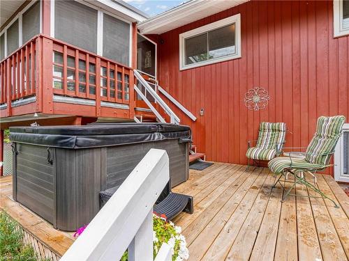 1686 Old Brock Street, Vittoria, ON - Outdoor With Deck Patio Veranda With Exterior