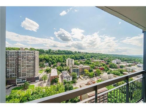 2907-150 Charlton Avenue E, Hamilton, ON - Outdoor With Balcony With View