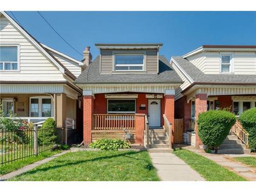 125 Melrose Avenue N, Hamilton, ON - Outdoor With Deck Patio Veranda With Facade