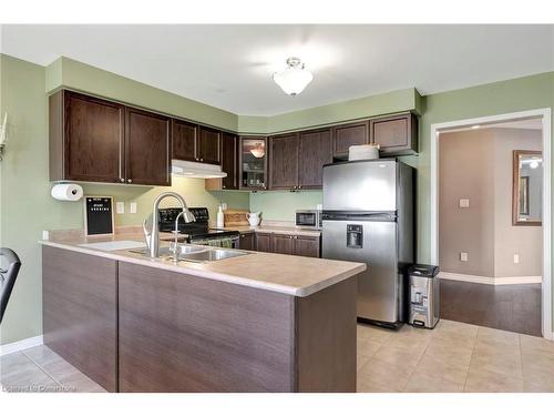 102 Barrett Avenue, Brantford, ON - Indoor Photo Showing Kitchen With Double Sink