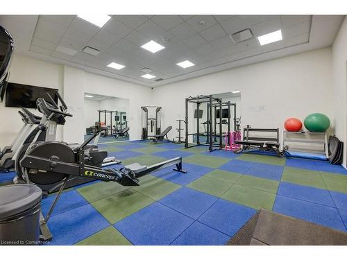 1303-100 Garment Street, Kitchener, ON - Indoor Photo Showing Gym Room