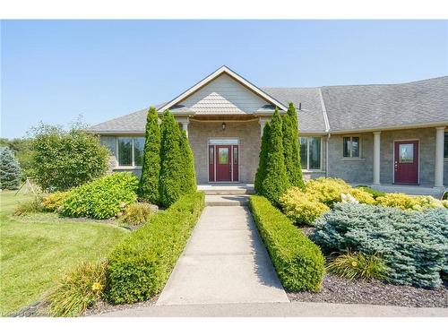 46 Townline Road, Jarvis, ON - Outdoor With Facade