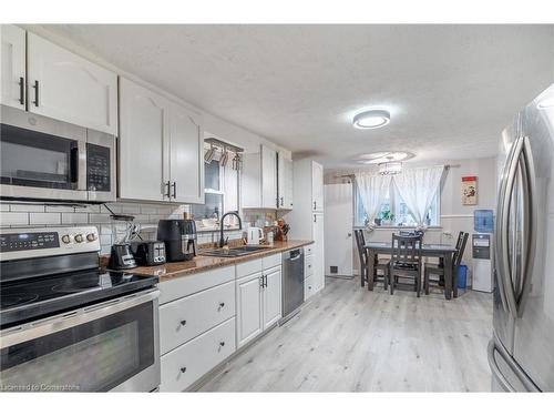 25 Albion Street, Brantford, ON - Indoor Photo Showing Kitchen With Stainless Steel Kitchen