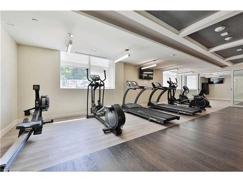 234-1575 Lakeshore Road W, Mississauga, ON - Indoor Photo Showing Gym Room