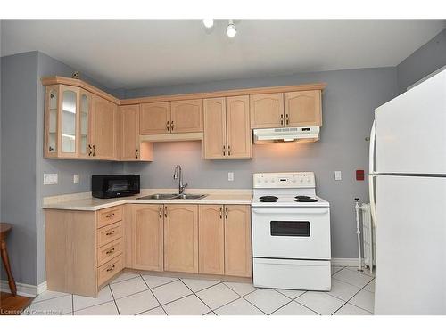 6-29 Sherman Avenue S, Hamilton, ON - Indoor Photo Showing Kitchen With Double Sink