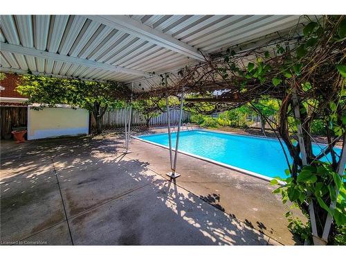 215 Montmorency Drive, Hamilton, ON - Outdoor With In Ground Pool