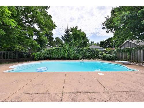 82 King Street, Milton, ON - Outdoor With In Ground Pool With Backyard