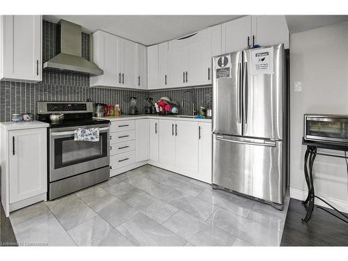 97 Old Chicopee Drive, Kitchener, ON - Indoor Photo Showing Kitchen With Stainless Steel Kitchen