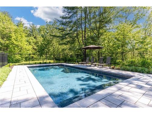 1043 Jerseyville Road W, Ancaster, ON - Outdoor With In Ground Pool With Backyard