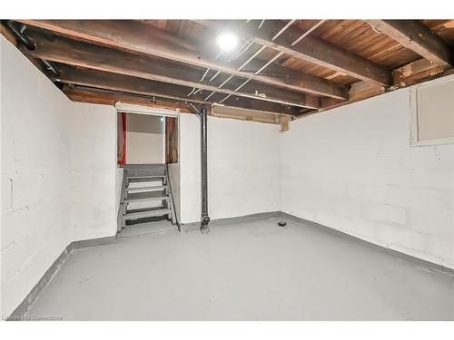 145 Connaught Avenue N, Hamilton, ON - Indoor Photo Showing Basement