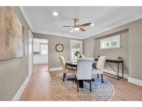 145 Connaught Avenue N, Hamilton, ON - Indoor Photo Showing Dining Room