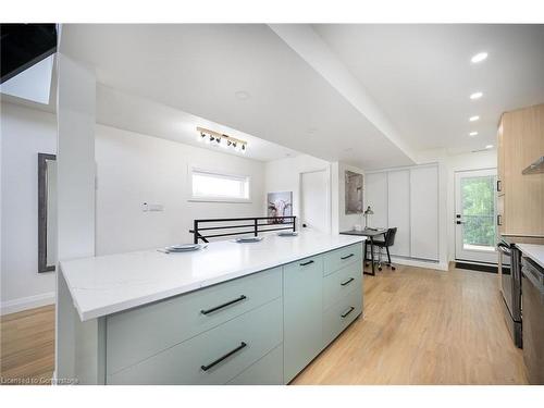 198 Dundurn Street S, Hamilton, ON - Indoor Photo Showing Kitchen With Double Sink