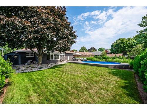 976 Danforth Avenue, Burlington, ON - Outdoor With In Ground Pool