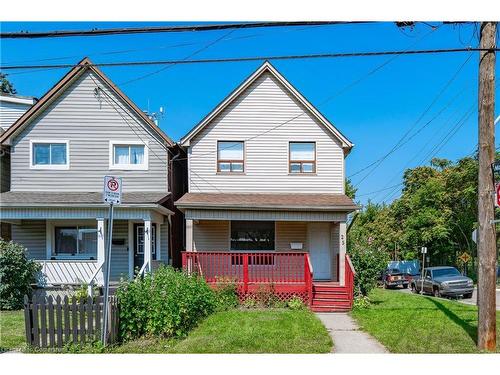 25 Brant Street, Hamilton, ON - Outdoor With Deck Patio Veranda With Facade