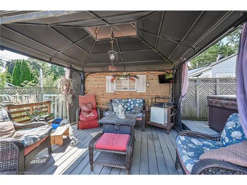 296 Julian Avenue, Hamilton, ON - Outdoor With Deck Patio Veranda With Exterior