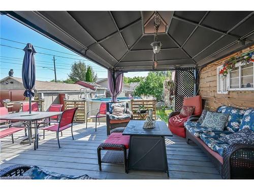 296 Julian Avenue, Hamilton, ON - Outdoor With Deck Patio Veranda With Exterior