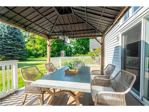 399 Old Brock Road, Flamborough, ON - Outdoor With Deck Patio Veranda With Exterior