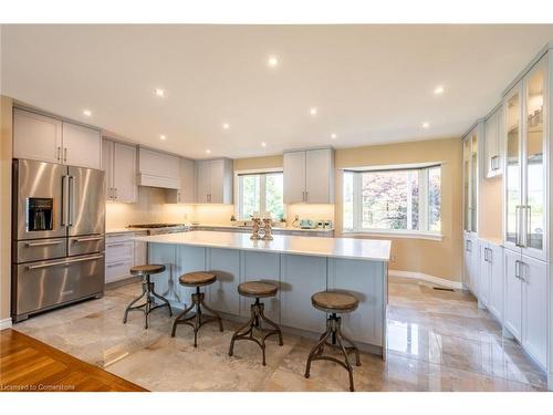 399 Old Brock Road, Flamborough, ON - Indoor Photo Showing Kitchen With Upgraded Kitchen