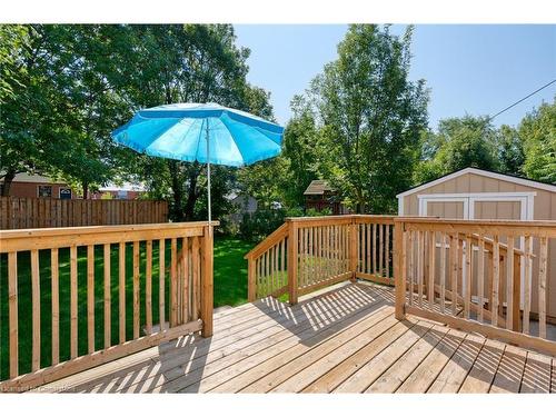 34 Sumach Street, Hamilton, ON - Outdoor With Deck Patio Veranda With Backyard