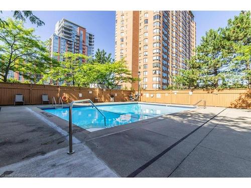 1507-1270 Maple Crossing Boulevard, Burlington, ON - Outdoor With In Ground Pool