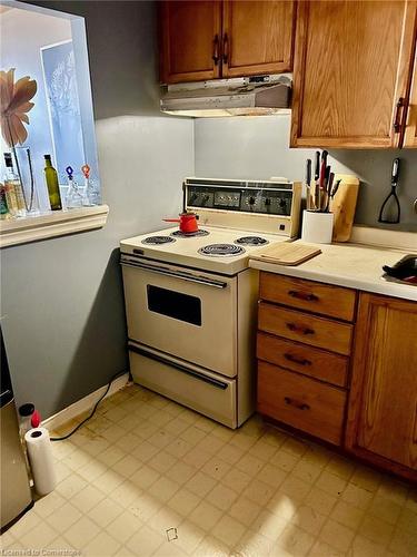 1507-1270 Maple Crossing Boulevard, Burlington, ON - Indoor Photo Showing Kitchen