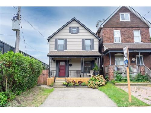 50 Whitfield Avenue, Hamilton, ON - Outdoor With Deck Patio Veranda With Facade