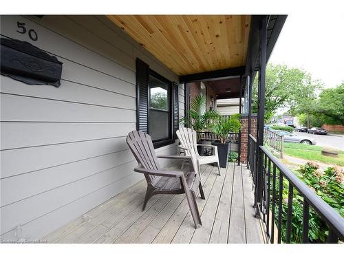 50 Whitfield Avenue, Hamilton, ON - Outdoor With Deck Patio Veranda With Exterior