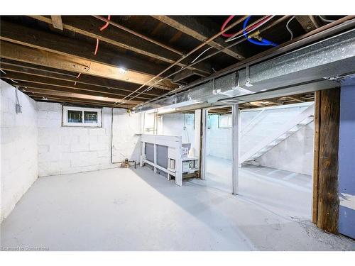 50 Whitfield Avenue, Hamilton, ON - Indoor Photo Showing Basement