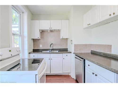 156 Avondale Street, Hamilton, ON - Indoor Photo Showing Kitchen With Double Sink