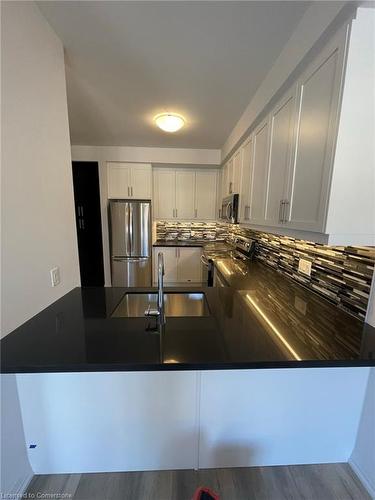 106-61 Soho Street, Hamilton, ON - Indoor Photo Showing Kitchen With Double Sink With Upgraded Kitchen