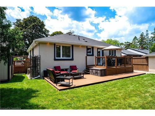 947 Easterbrook Avenue, Burlington, ON - Outdoor With Deck Patio Veranda With Exterior