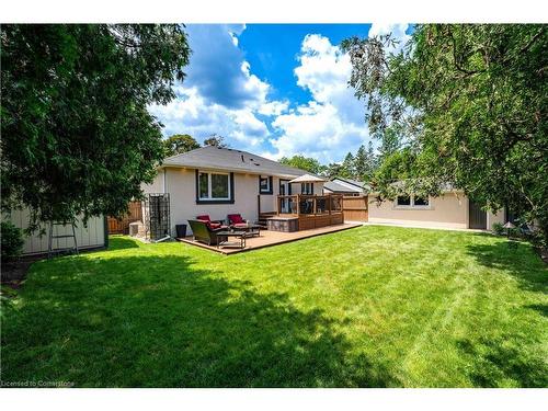 947 Easterbrook Avenue, Burlington, ON - Outdoor With Deck Patio Veranda With Backyard With Exterior